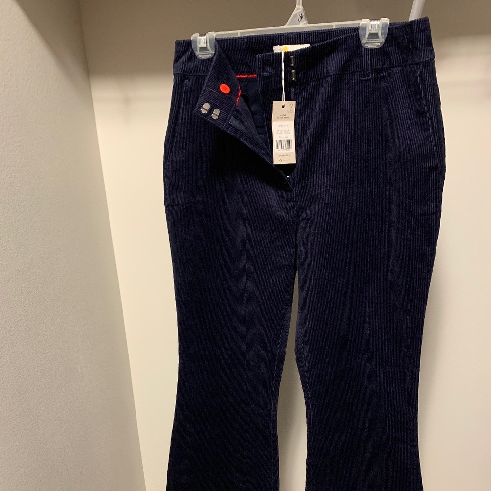 High rise flare pants